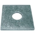 Square Plate Washer Plain 1/2 X 2 X 2 X1/8Thk 
